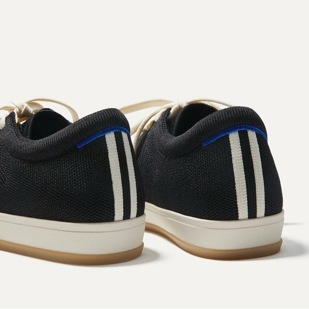 Rothy's Women Black and Cream Sneakers - Picture 3 of 5